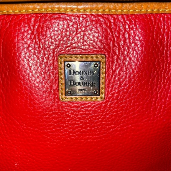 Dooney and Bourke Charleston Red Tote - Picture 2 of 8